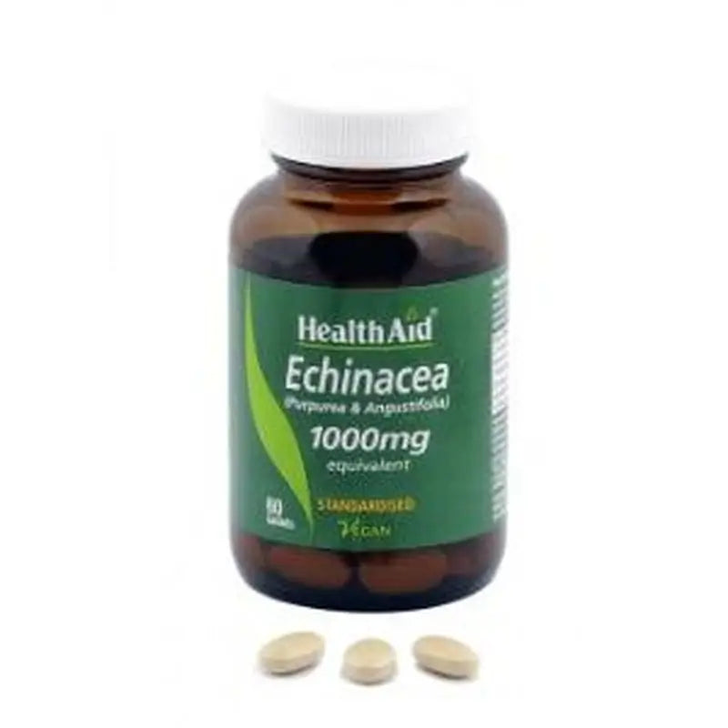 Health Aid Echinacea Blend Combinacion De Echinaceas 60Comp.