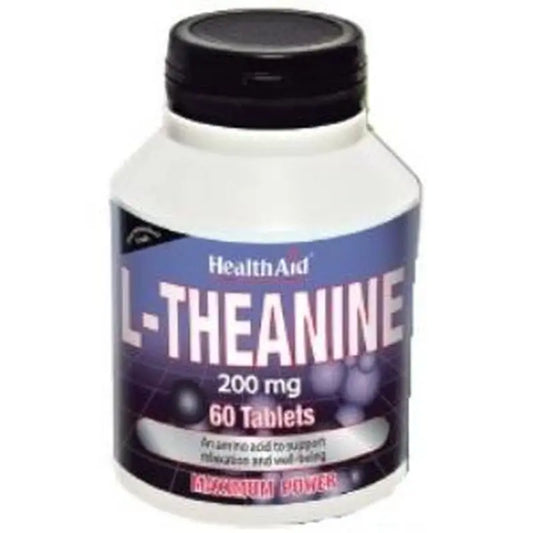 Health Aid L-Theanine 200Mg. 60Comp.