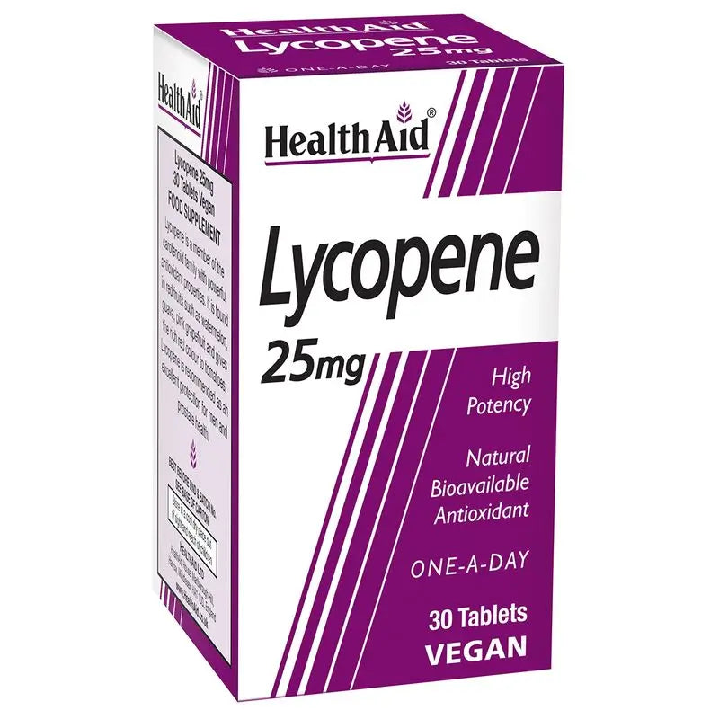 Health Aid Lycopene 25Mg. 30Comp.