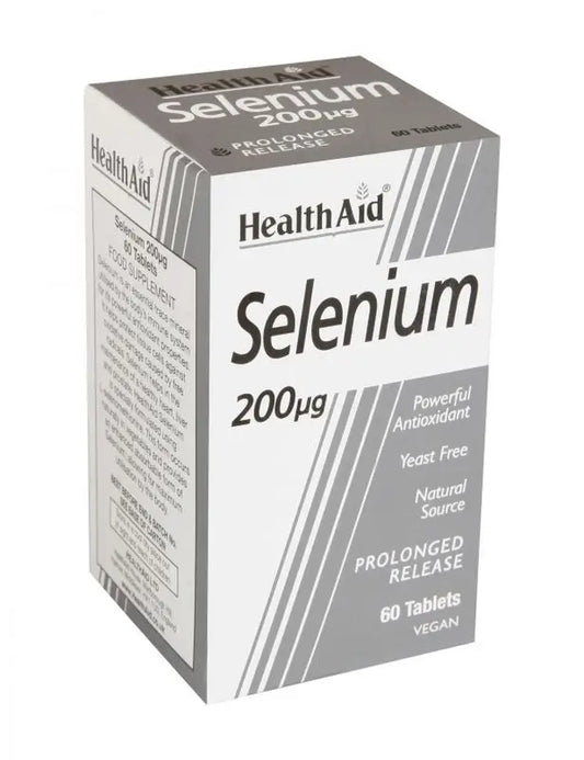 Health Aid Selenium 200 Microgr Selenium, 60 Tablets