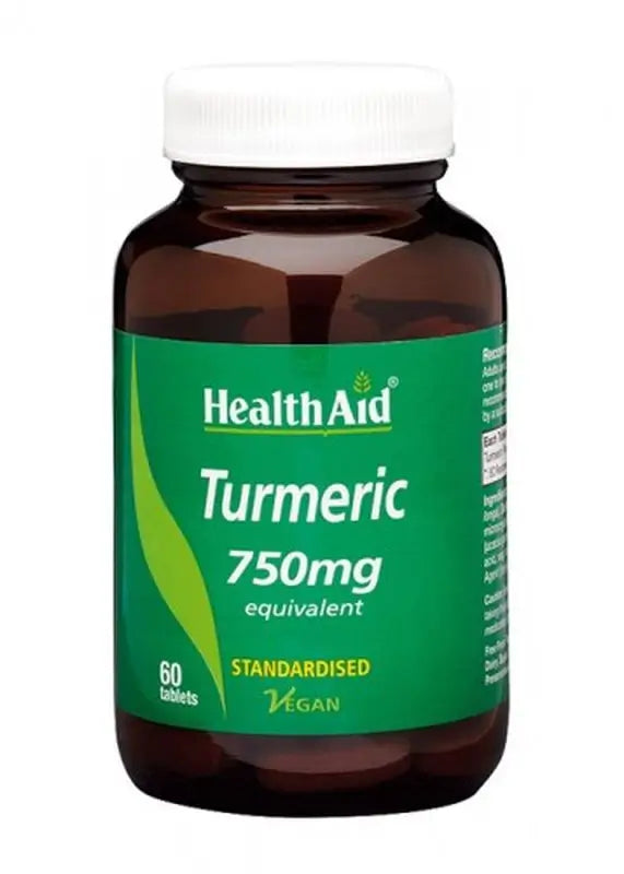 Health Aid Turmeric Root Curcuma, 60 Capsules