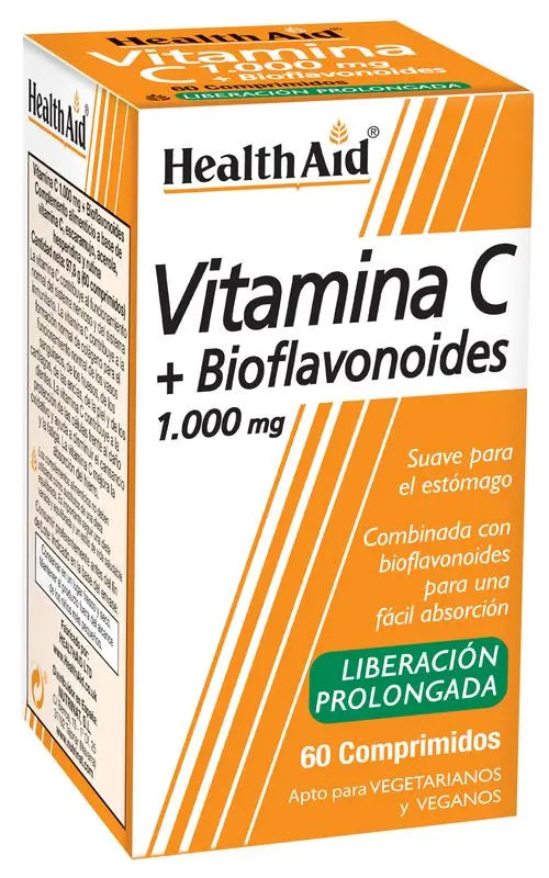 Health Aid Vitamin C 1000 Bioflavonoids, 60 Tablets