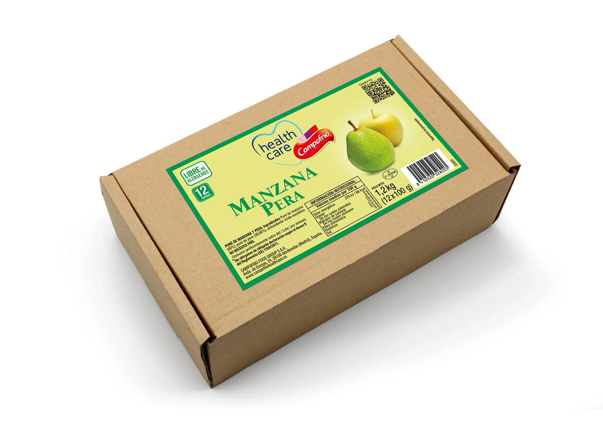Health Care Campofrio Apple and Pear Purée Health Care Campofrio 100g