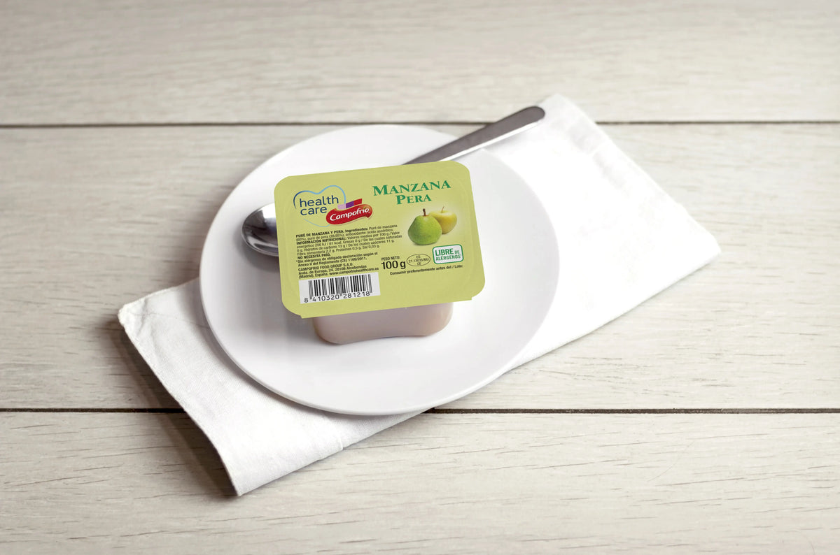 Health Care Campofrio Apple and Pear Purée Health Care Campofrio 100g