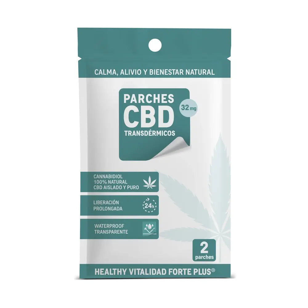 Healthy Vitalidad Forte Plus Healthy Vitalidad Forte Plus Cbd Patches 2Ud.