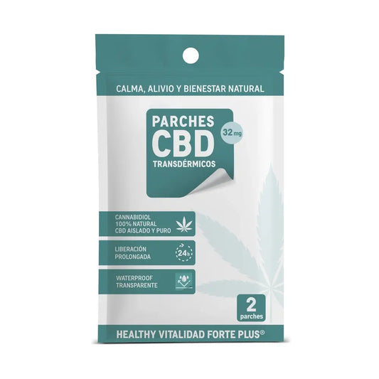 Healthy Vitalidad Forte Plus Healthy Vitalidad Forte Plus Cbd Patches 2Ud.