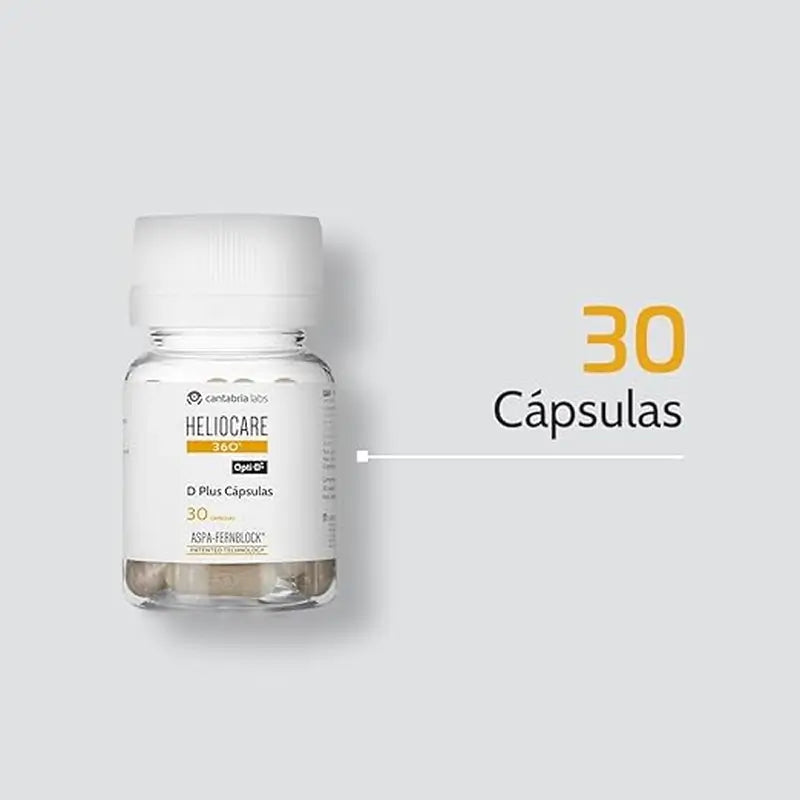 Heliocare 360° D Plus, 30 Capsules