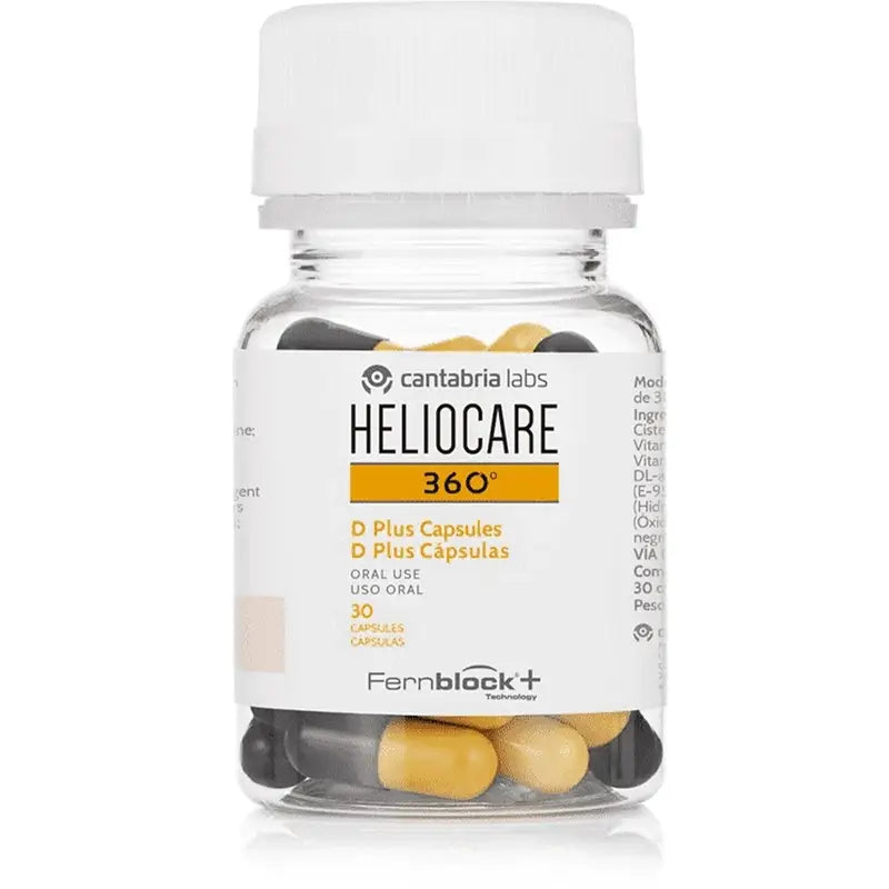 Heliocare Duplo 360° D Plus, 2X30 Capsules