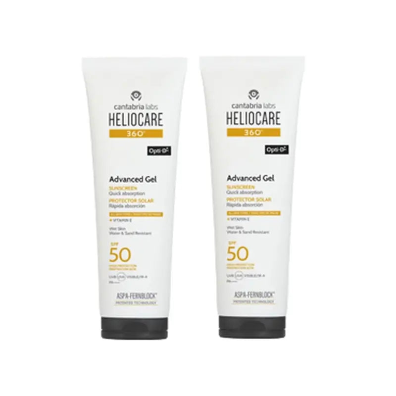 Heliocare Duplo Heliocare Advanced Gel Spf 50, 2X250 Ml