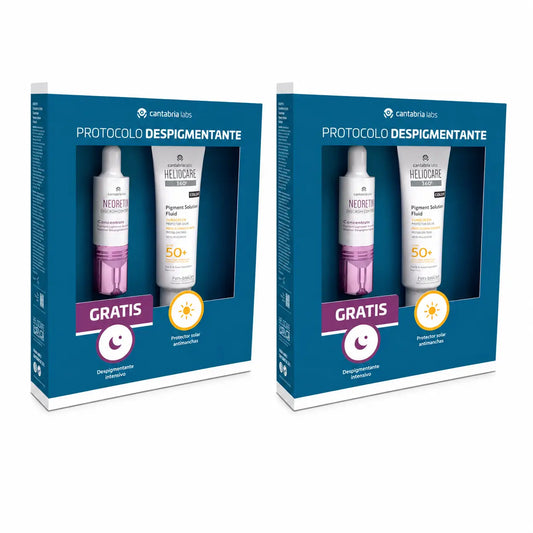 Heliocare Pack 360 Pigment Solution Fluid Spf50+, 50 Ml + Neorerin Dc Concentrate 10 Ml Gift Pack 2