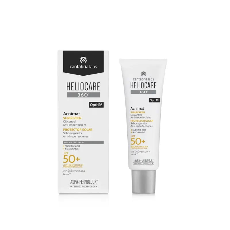 Heliocare 360 Acnimat SPF50+, 50 ml