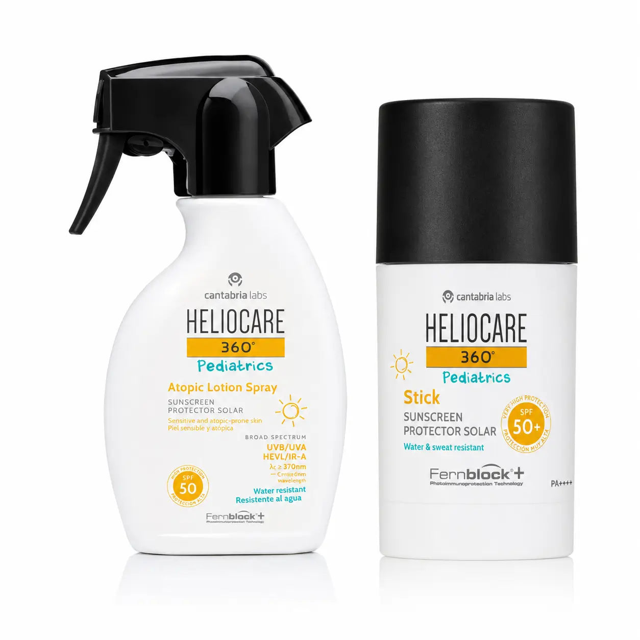 Heliocare Pack 360º Pediatrics Atopic Lotion Spray Spf50 250 Ml + Stick Spf50+ 25Gr
