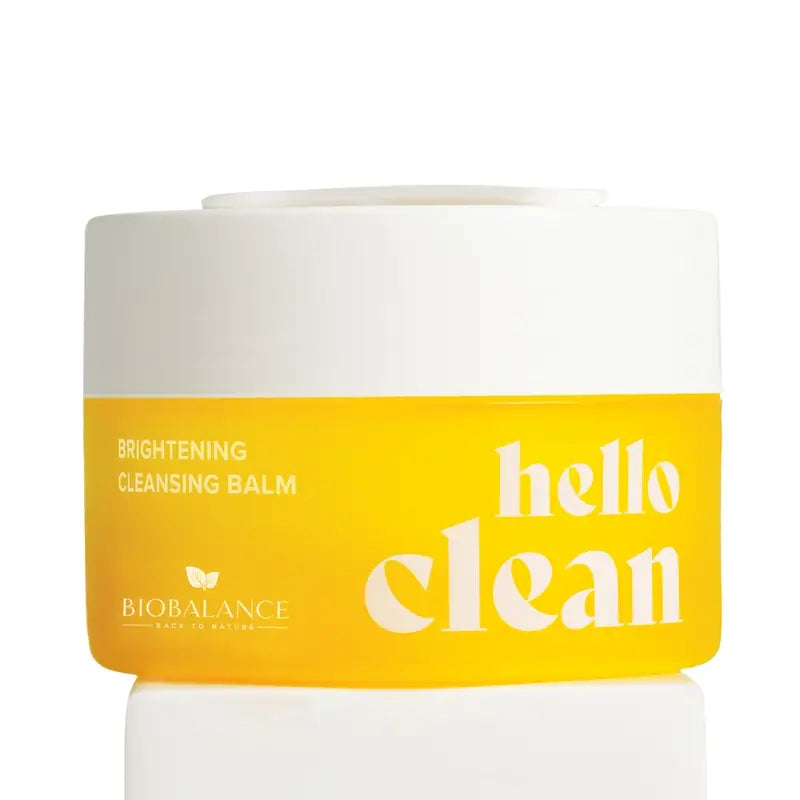 Hello Clean Bio Balance Brightening Cleansing Balm With Pure Vitamin C , 100 ml