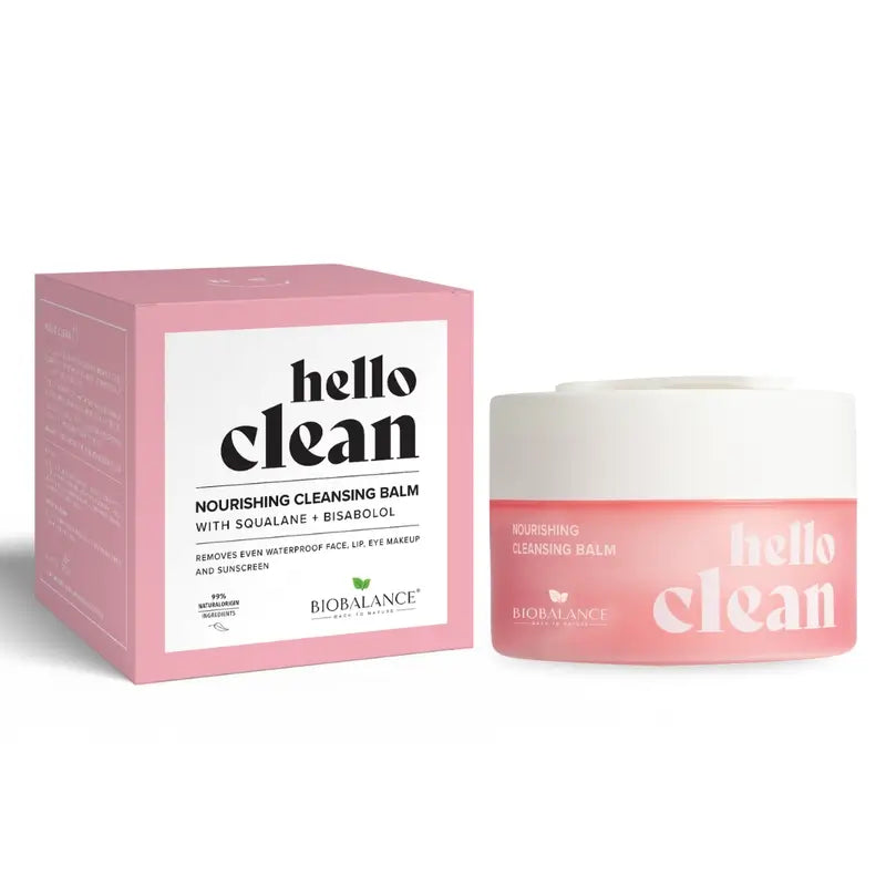 Hello Clean Bio Balance Nourishing Cleansing Balm With Squalane + Bisabolol , 100 ml