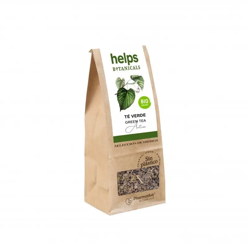 Helps Balance Eco Green Tea Bulk Bag, 50 grams