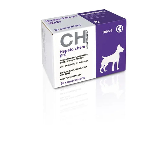 Chemical Hepato Chem Pro 100/25, 60 tablets