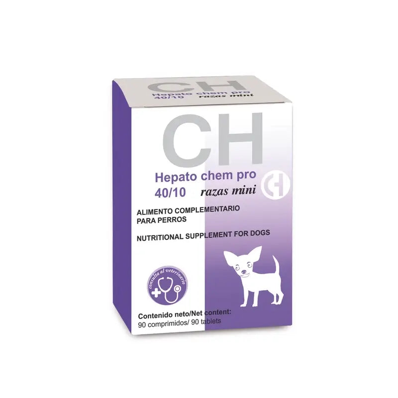 Chemical Hepato Chem Pro 40/10 Mini Breeds, 90 tablets