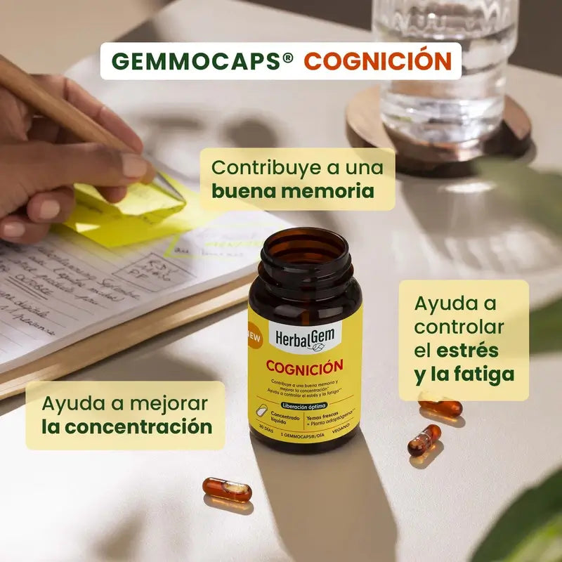 Herbalgem Gemmocaps Stress Protect Cognition, 30 capsules