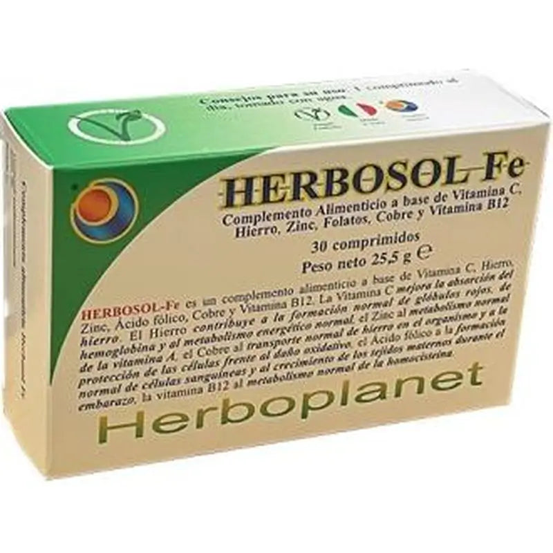Herboplanet Herbosol Fe 30 Tablets