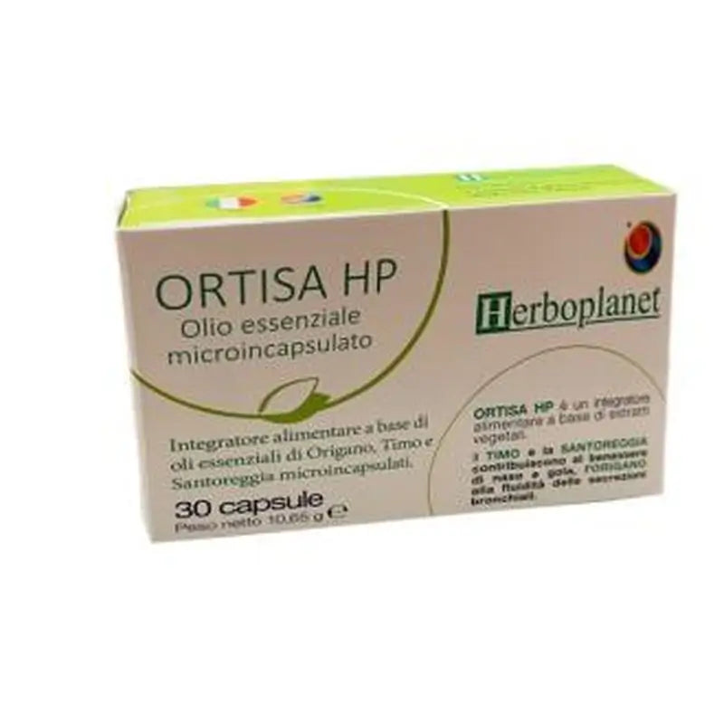 Herboplanet Ortisa Hp Essential Oil 30 Capsules