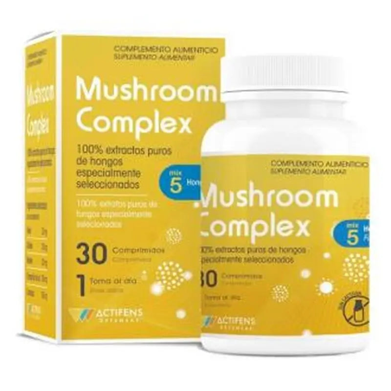 Herbora Actifens Mushroom Complex 30 Tablets