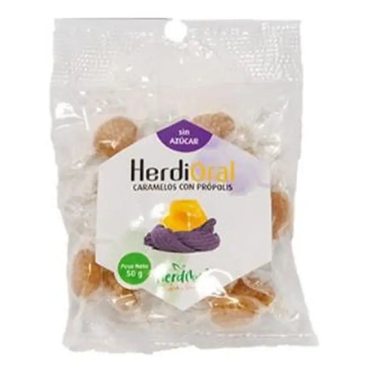 Herdibel Herdioral Propolis Candies Bag 50Gr.