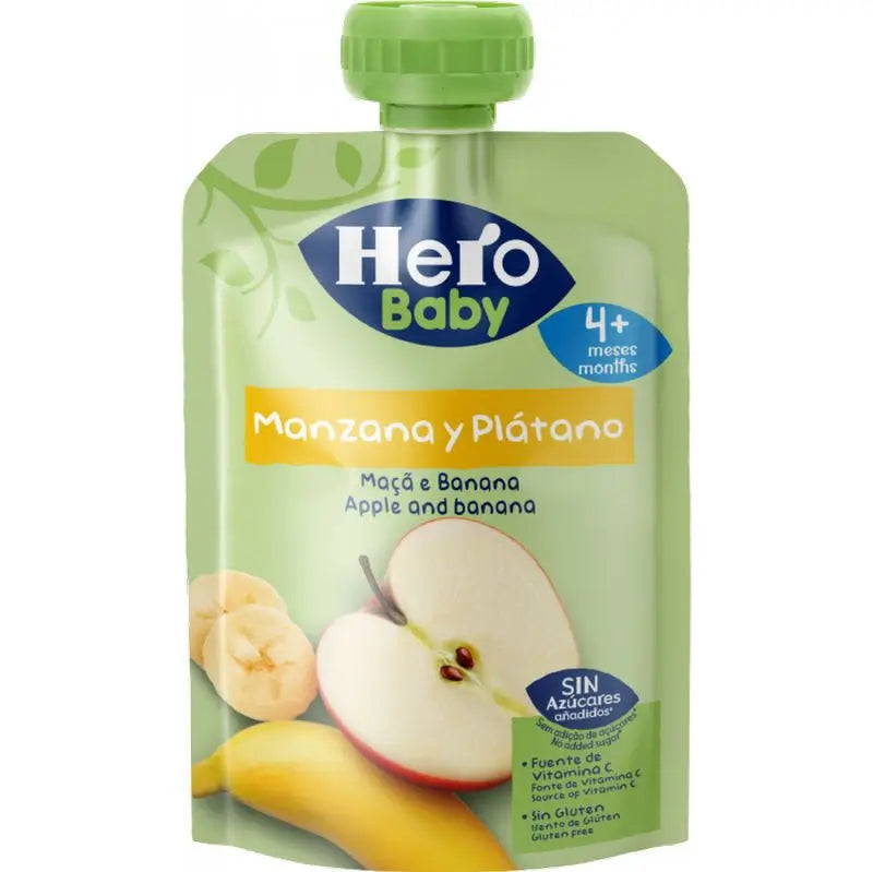 Hero Baby Apple & Banana Sachet 100G