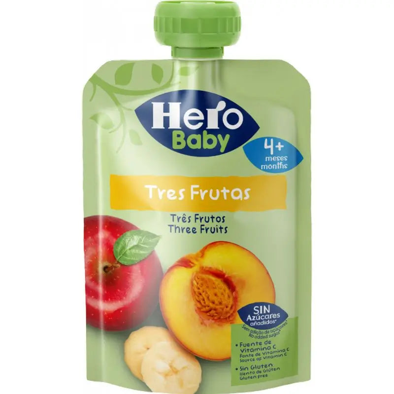 Hero Baby Three Fruits Sachet 100G