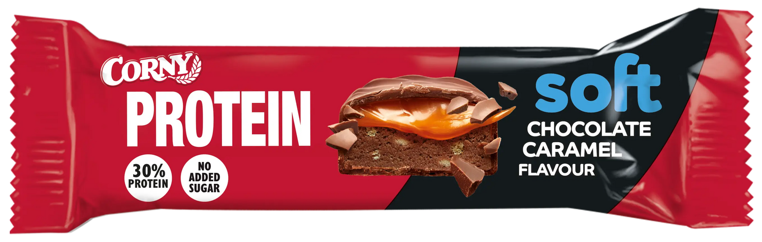 Hero Baby Corny Protein Soft Choco Caramel 45G