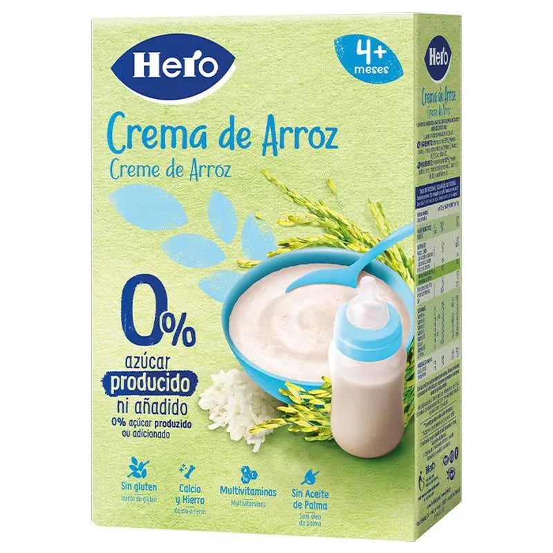 Hero Baby Cereal Baby Cereal Cereal Mash Hero Baby Rice Cream 220G
