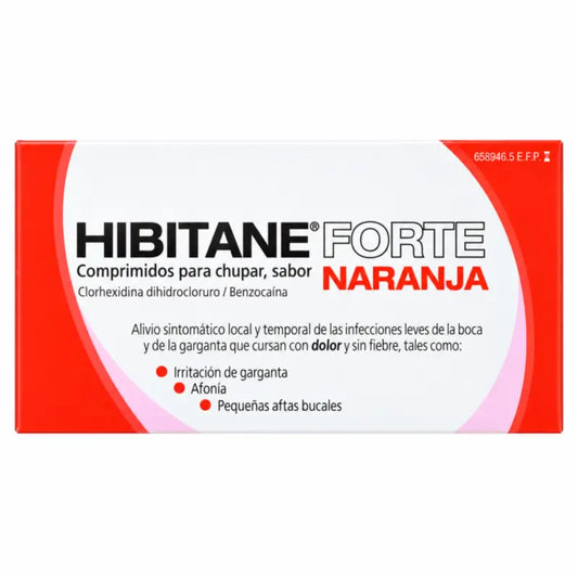 Hibitane Forte Orange 20 Sucking Tablets