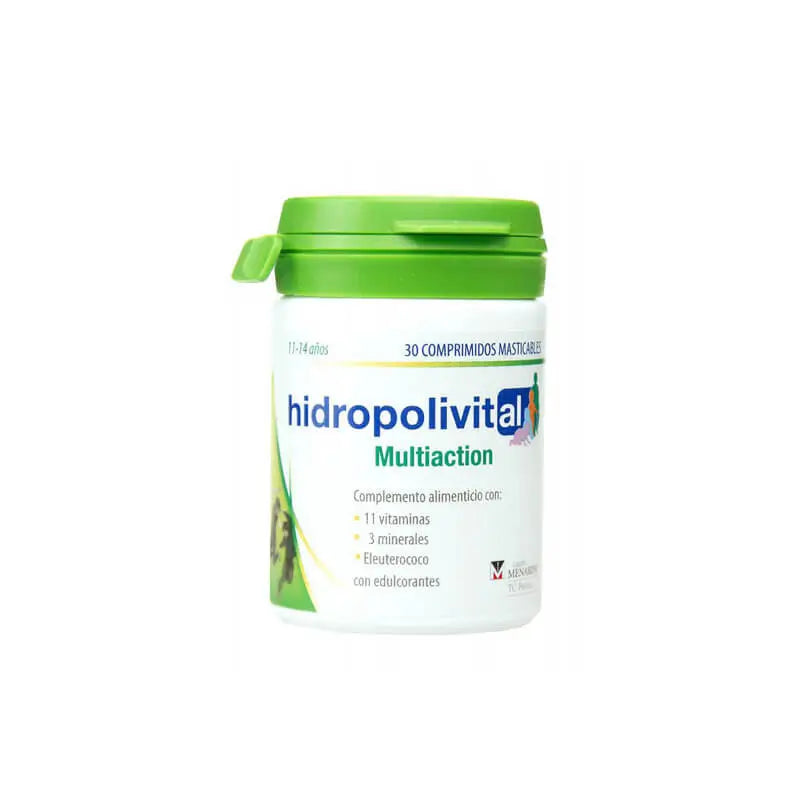 Hidropolivital Multiaction 30 chewable tablets
