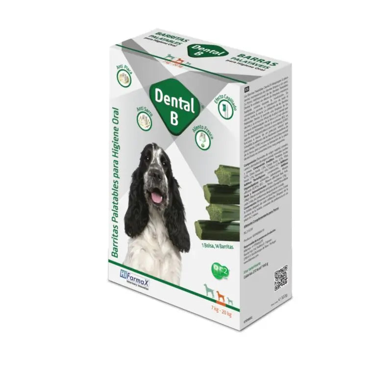 Hifarmax Dental-B "M" 7-20 Kg, 14 Dog Bars