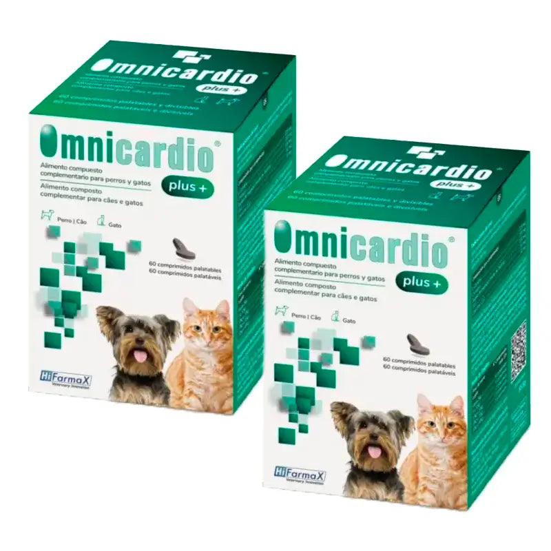Omnicardio Plus, Pack 2 x 60 Tablets