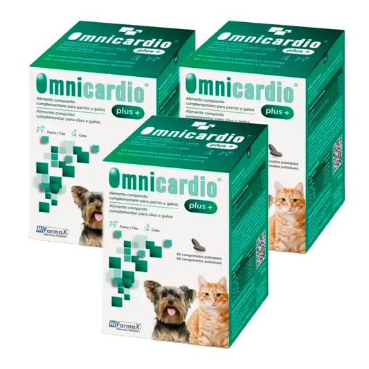Omnicardio Plus, Pack 3 x 60 Tablets