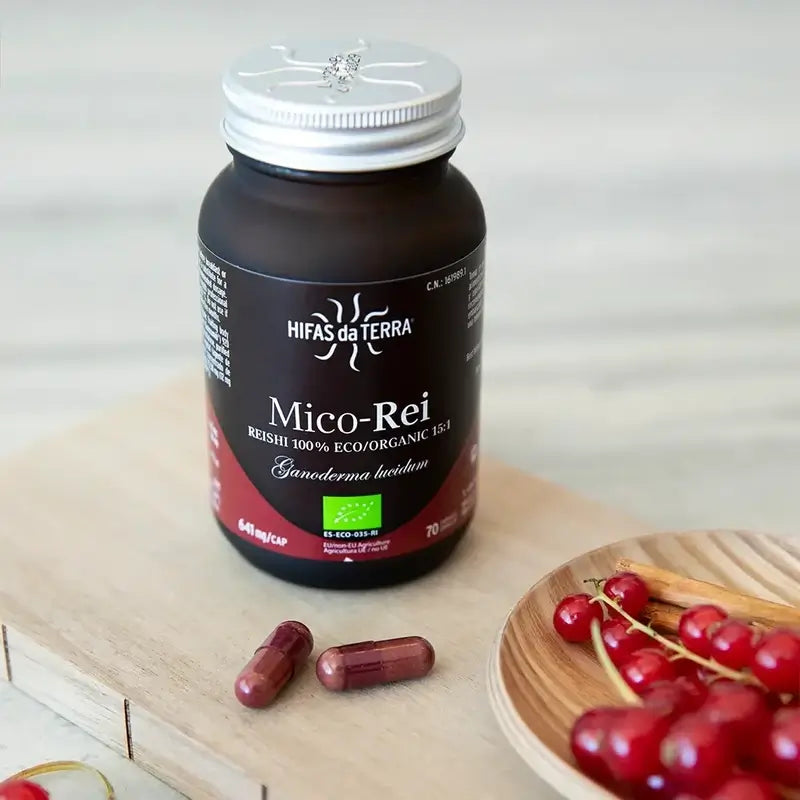 Hyphae Da T Mico-Five Rei Reishi Extract Crystal Jar , 70 capsules