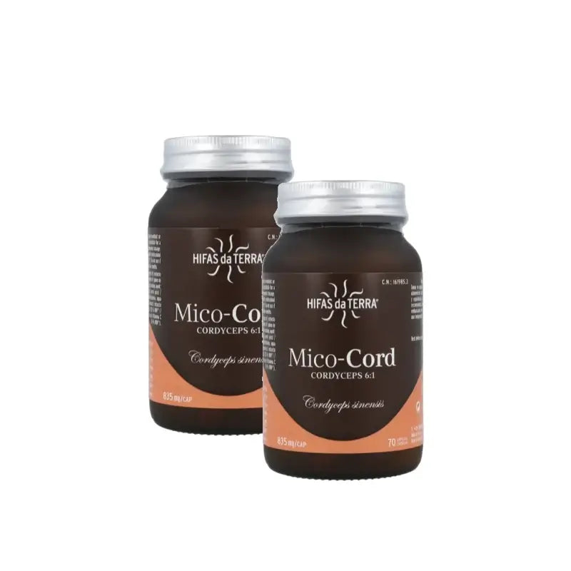 Hifas Da Terra Mico Cord (Cordyceps), 2 x 70 capsules
