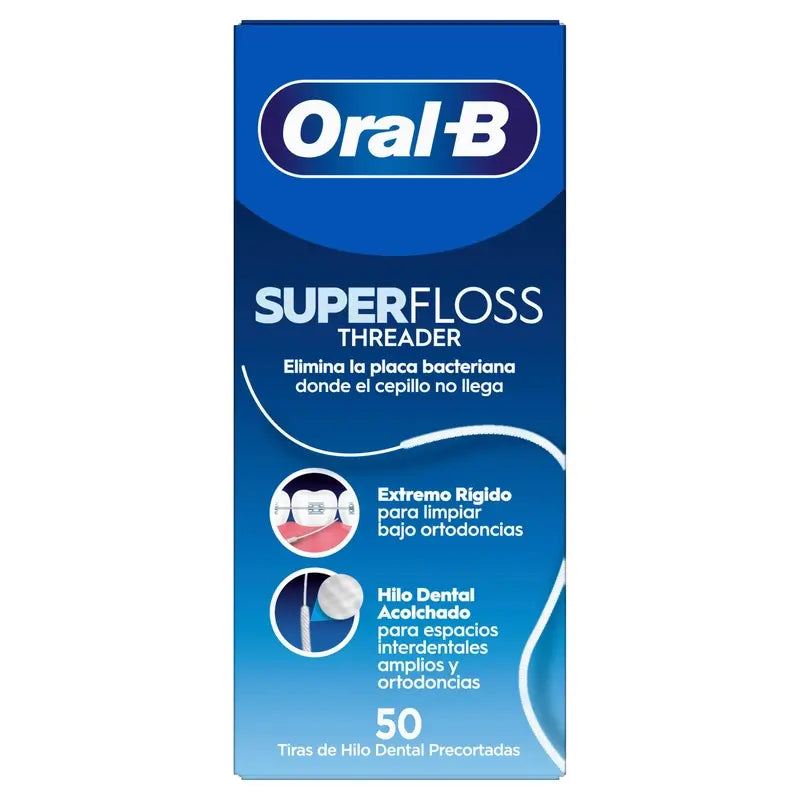 Oral-B Super Floss Dental Floss, 50 pcs.