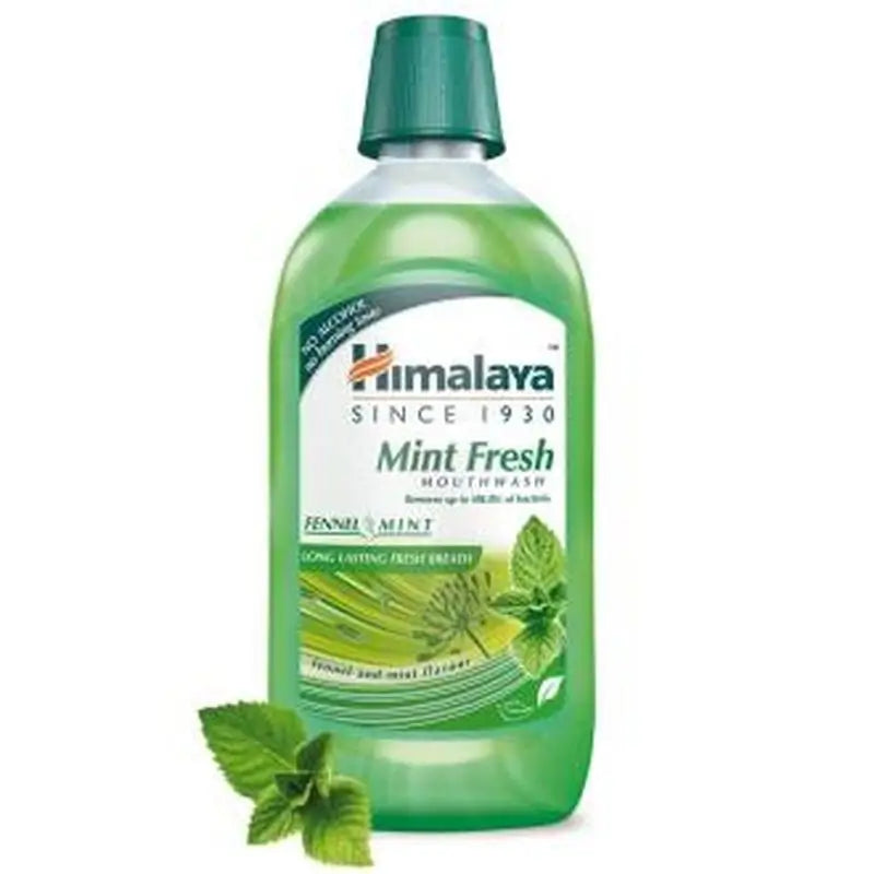 Himalaya Fresh Mint Mouthwash 450Ml.