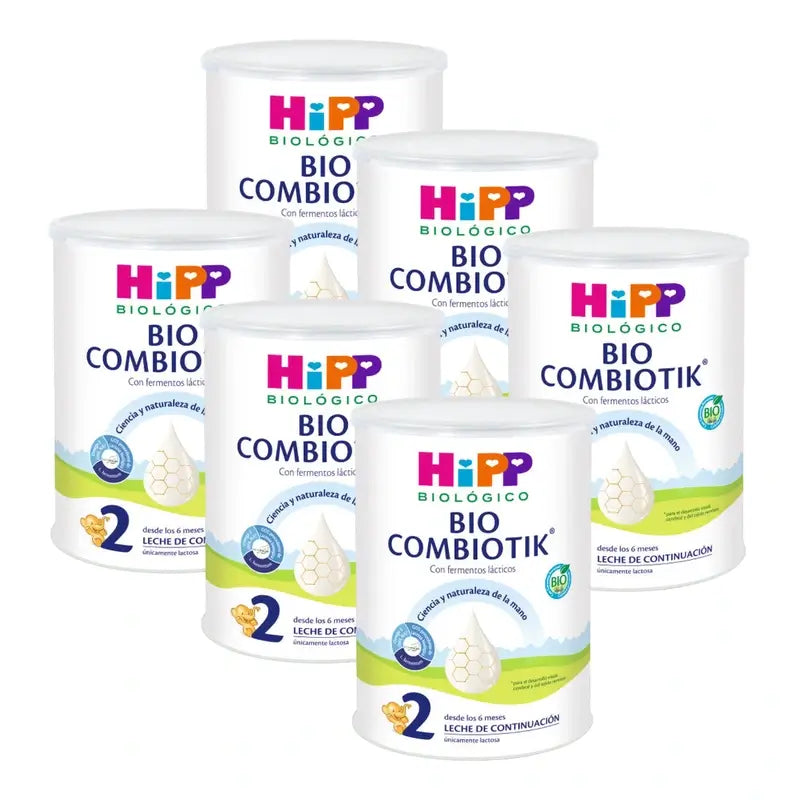 Hipp Combiotik 2, Formula Milk, Pack 6 x 800 g