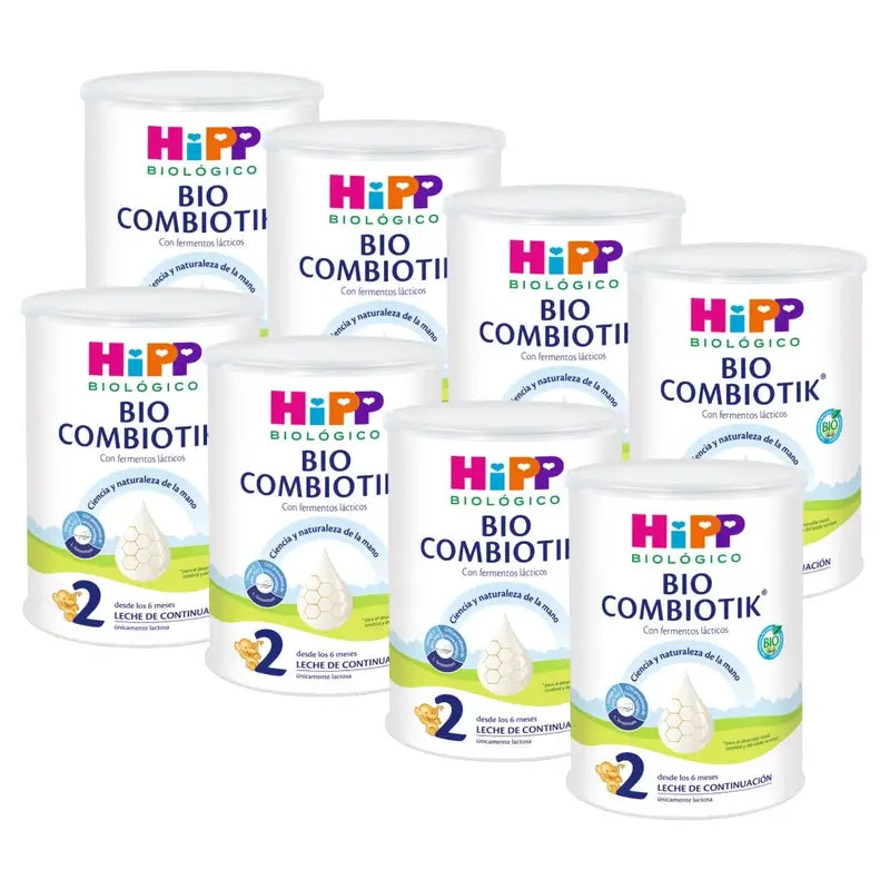 Hipp Combiotik 2, Follow-on Milk, Pack 8 x 800 g