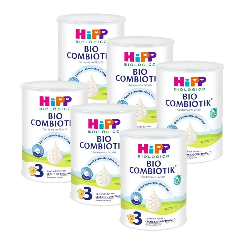 Hipp Combiotik 3, Growing-Up Milk, Pack 6 x 800 g