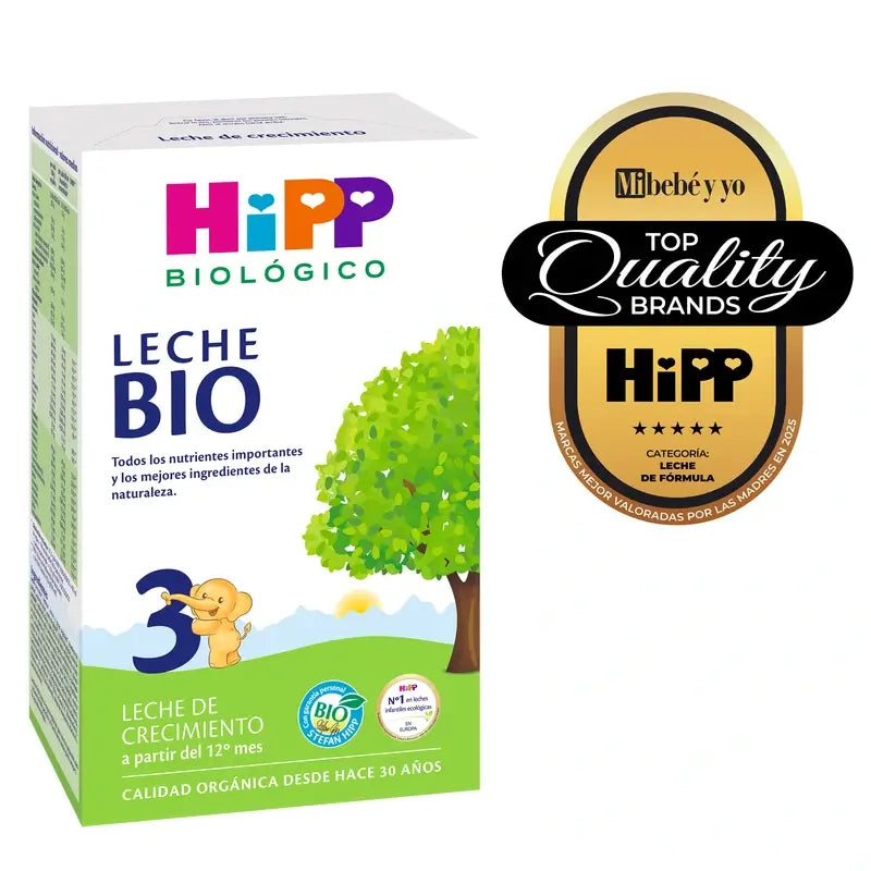Hipp Organic Growing Up Milk 3, Pack 4 x 500 g