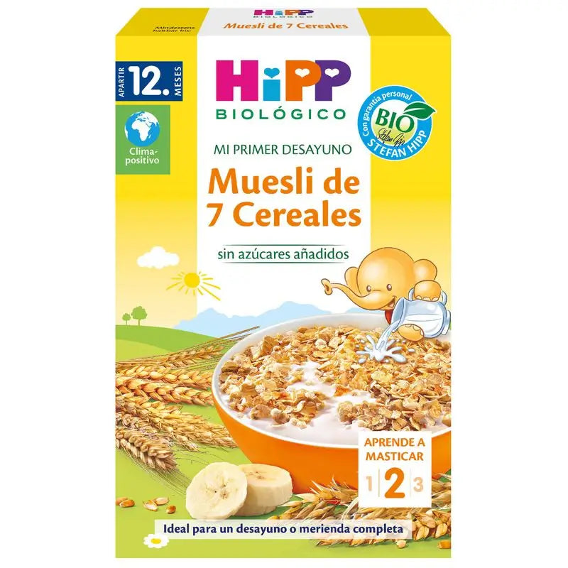 Hipp Muesli 7 Cereals Organic, 200 G