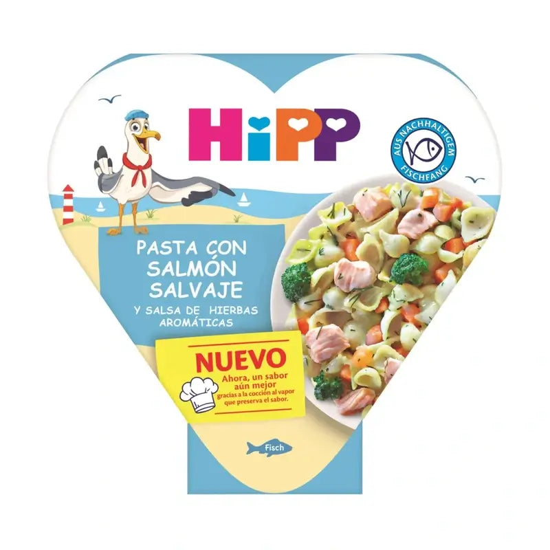 Hipp Pasta with Salmon and Herb Sauce, 250 G