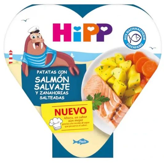 Hipp Carrots & Potatoes with Wild Salmon, 250 G