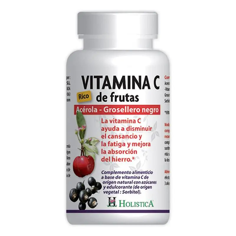 Holistica Vitamin C Fruit 60Comp.