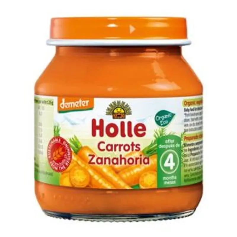 Holle Potito Carrot Mini 4Months 125Gr. Demeter