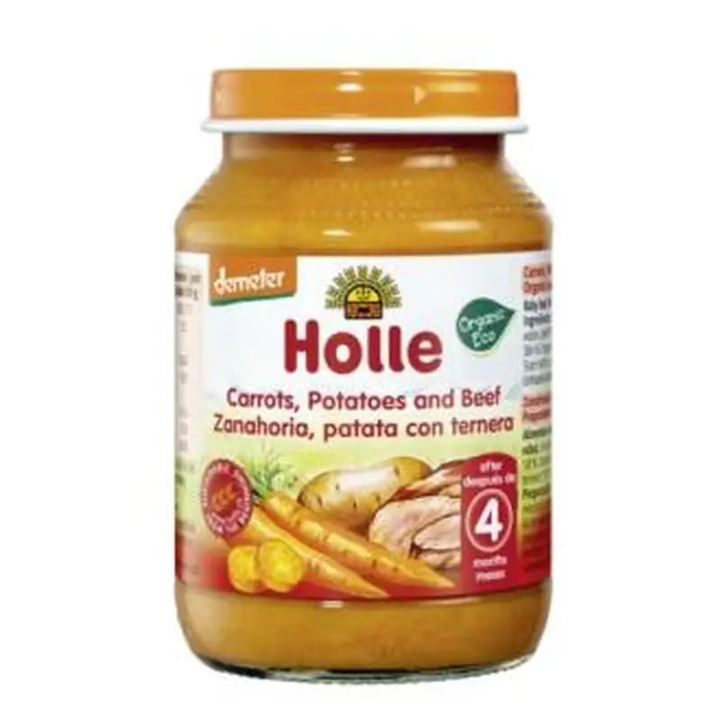 Holle Potito Carrot Potato with Beef 4Months 190Gr.