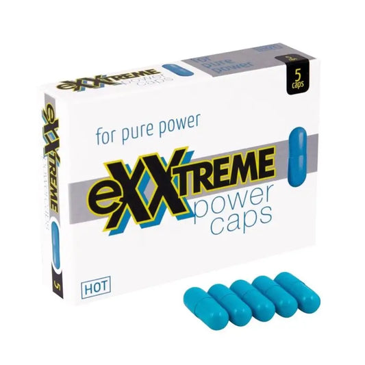 Hot Exxtreme Stimulant Capsules, 5 Capsules
